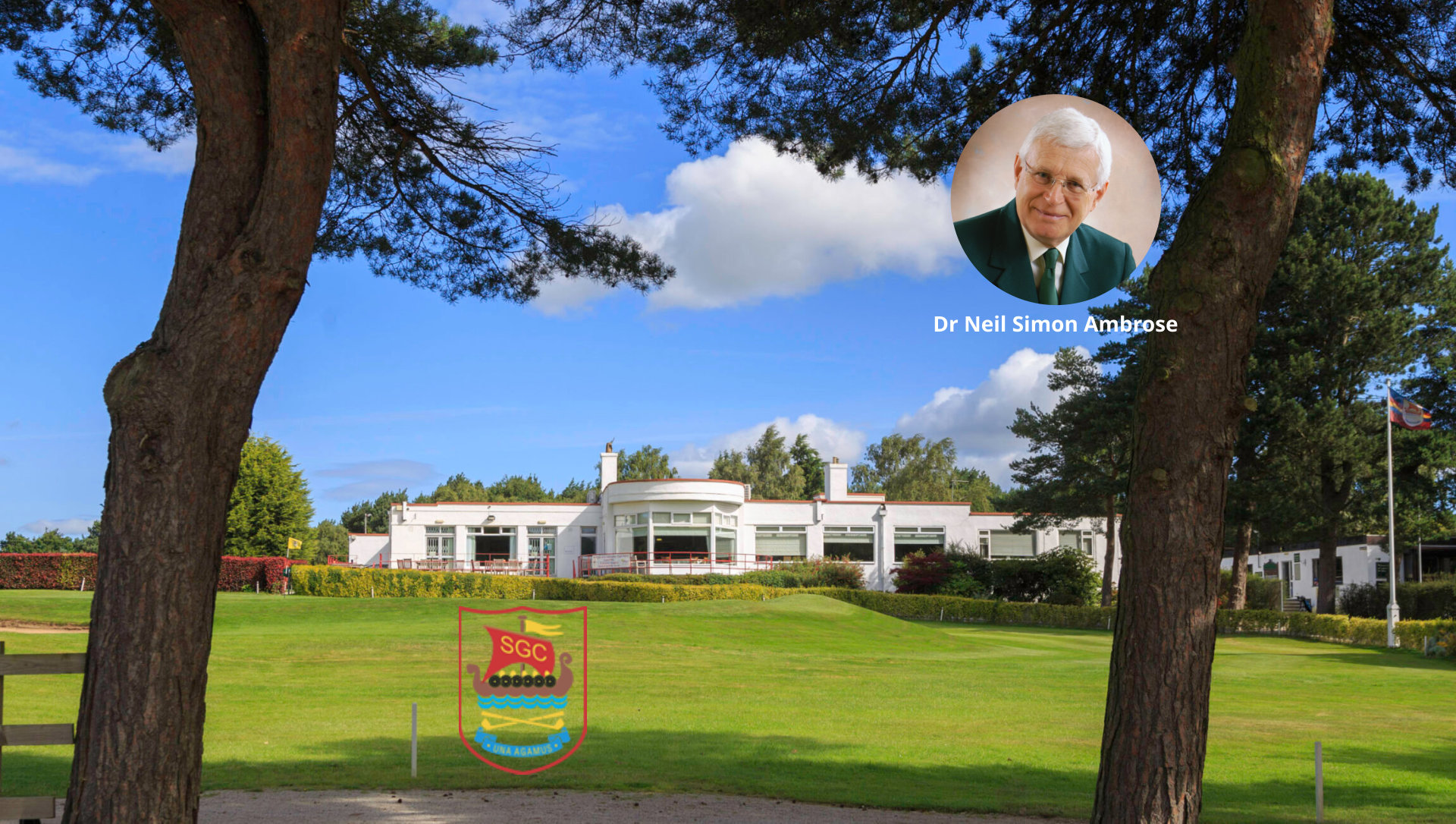 Dr Neil Simon Ambrose past Captain at Scarcroft Golf Club